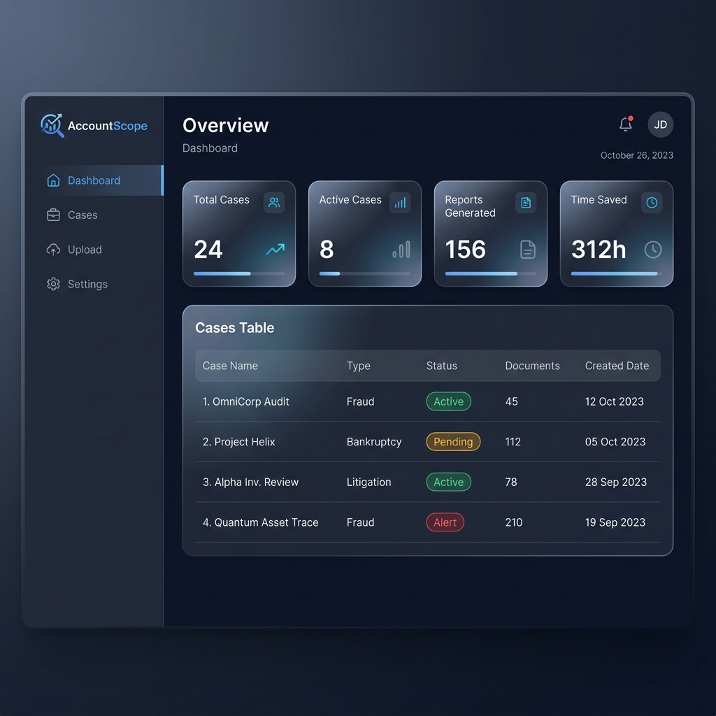 AccountScope Dashboard